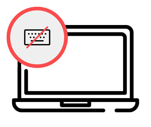 Не работает клавиатура на ноутбуке